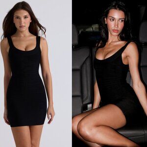 House of CB The OG Black Bandage Mini Dress NWOT